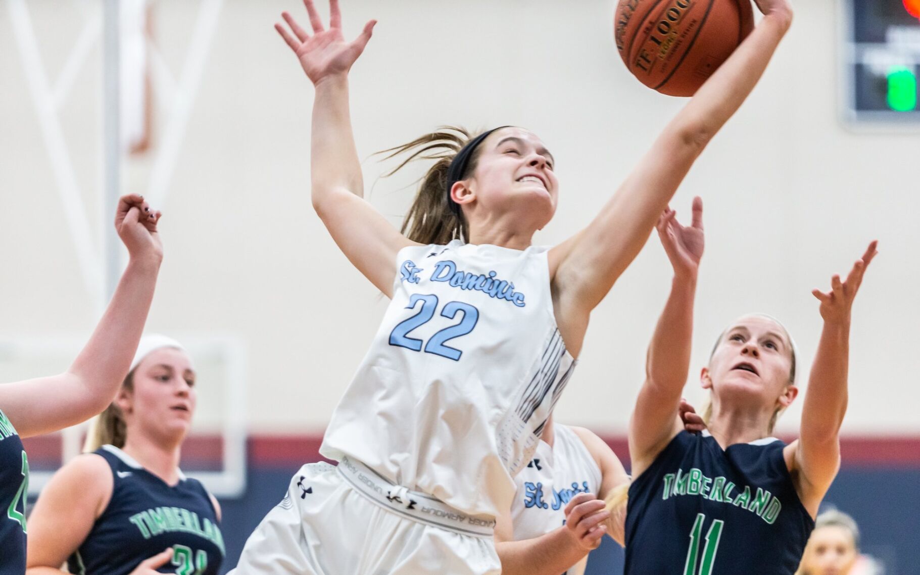 St. Dominic vs. Timberland girls basketball